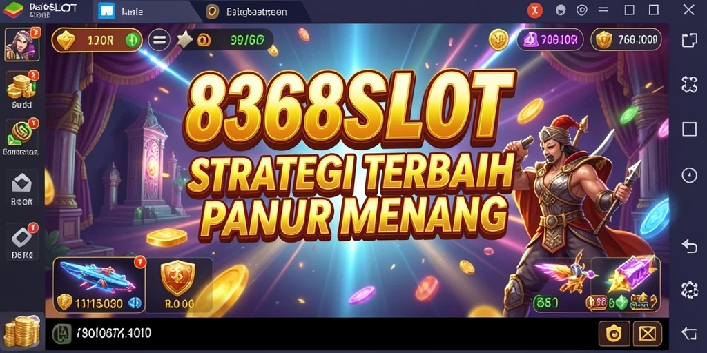 Tampilan dinamis gameplay <strong>8368SLOT</strong> yang memukau.