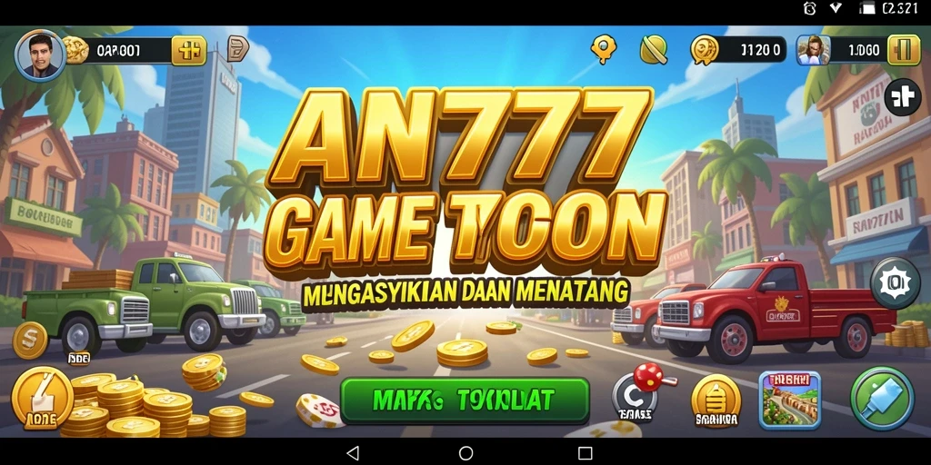 Tampilan antarmuka gameplay Tycoon yang menarik dan mudah dinavigasi.