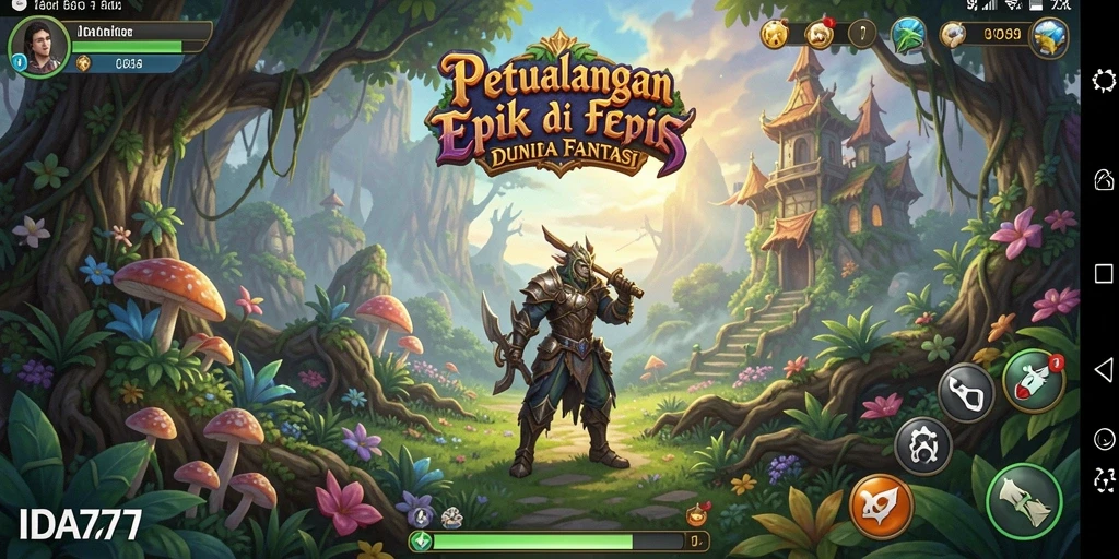 Tampilan gameplay IDA777 yang menakjubkan dan penuh aksi petualangan.