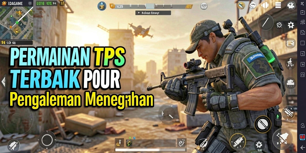 Tampilan gameplay menegangkan di IDAGAME yang memukau.