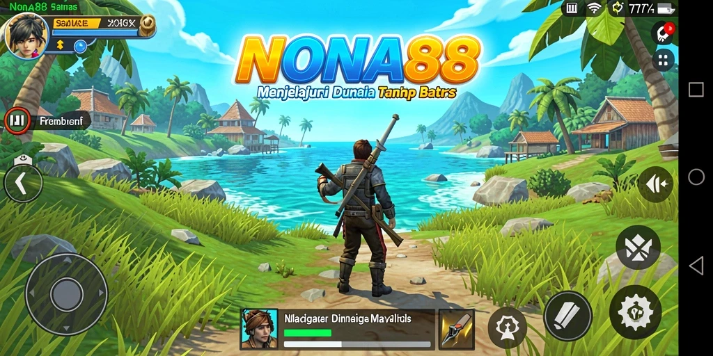 Gameplay NONA88 menampilkan petualangan menarik dalam dunia terbuka.