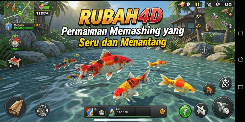 Tangkapan layar RUBAH4D menampilkan gameplay memancing yang seru dan menantang.
