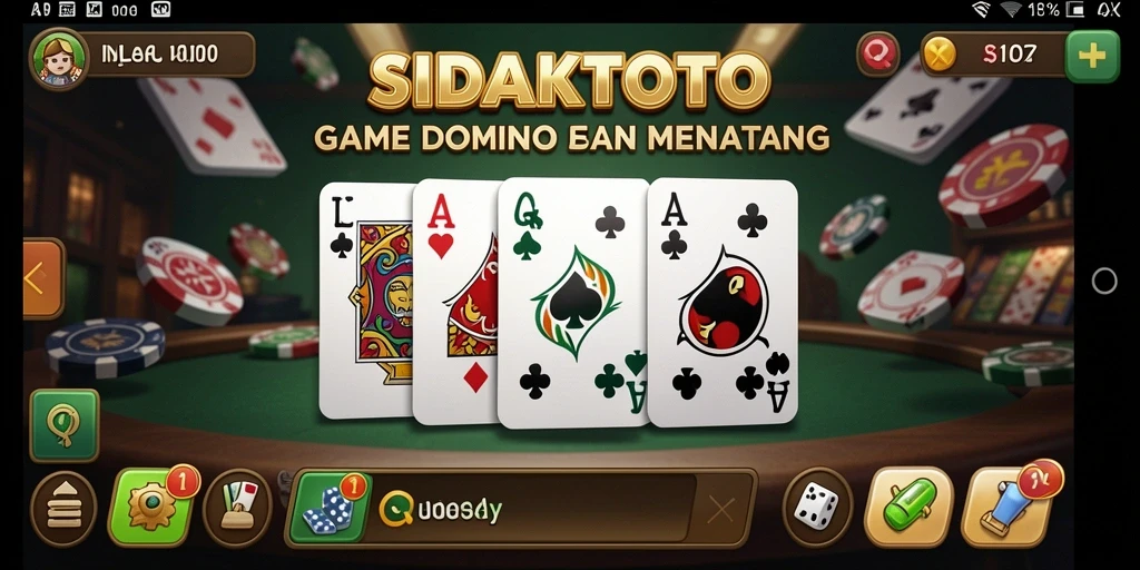 Tampilan gameplay seru dari SIDAKTOTO dengan pemain yang antusias.